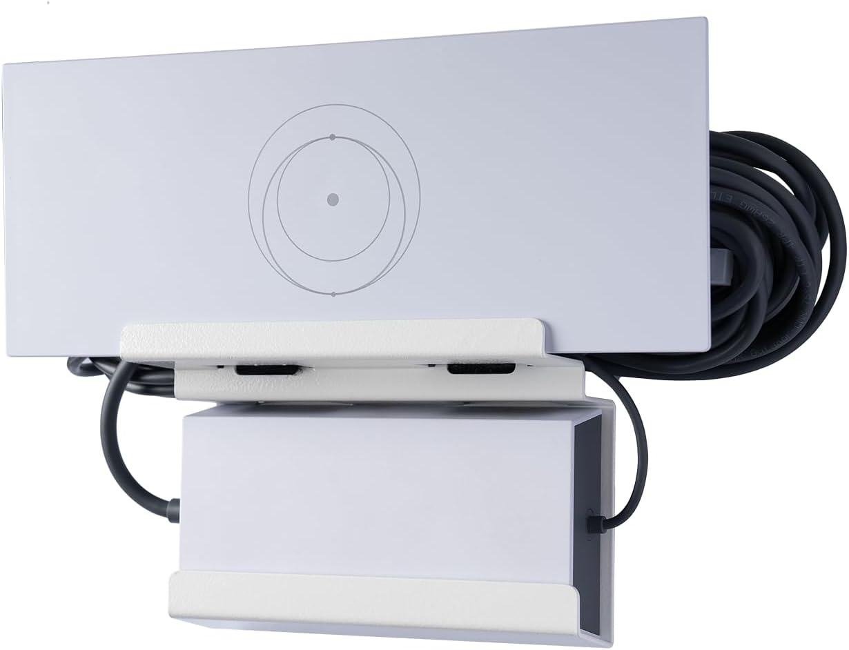 Shinar Staffa Parete per Router Mesh Starlink Gen 3, Bianco - immagine 1