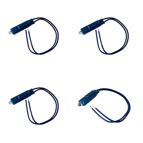 Zorei Lampada Led per Pulsante Comando Illuminabile (4 Pz)