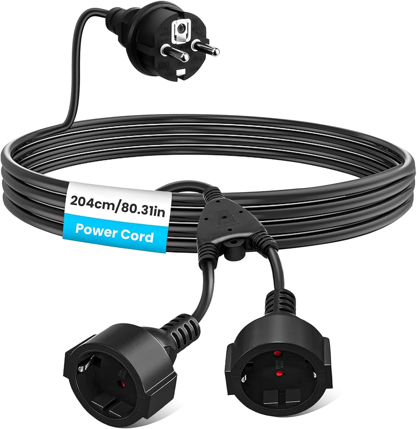 Doppia Spina per Presa 2-Slot 2M Schuko IP44 - immagine 1