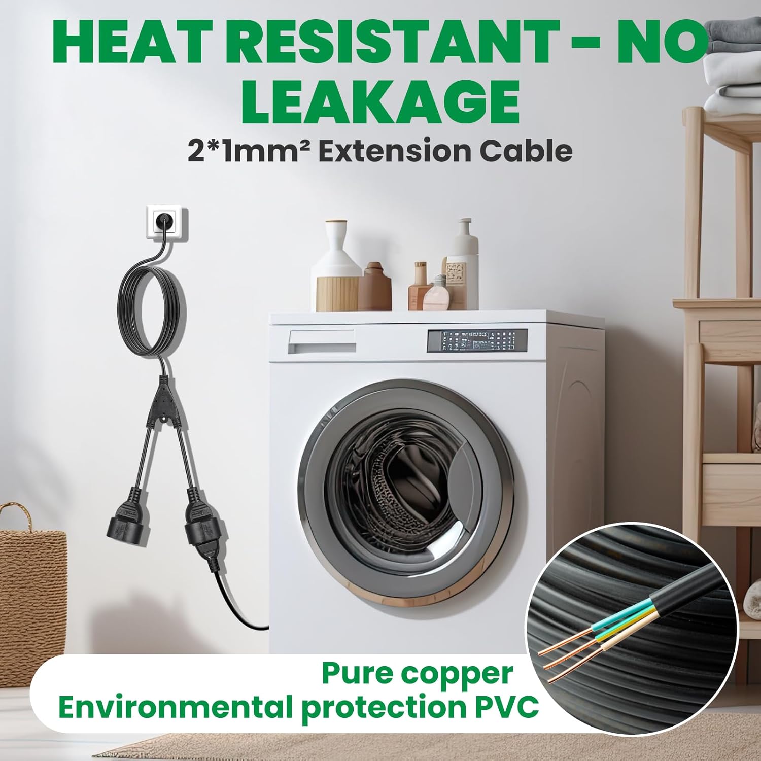 Doppia Spina per Presa 2-Slot 2M Schuko IP44 - immagine 4