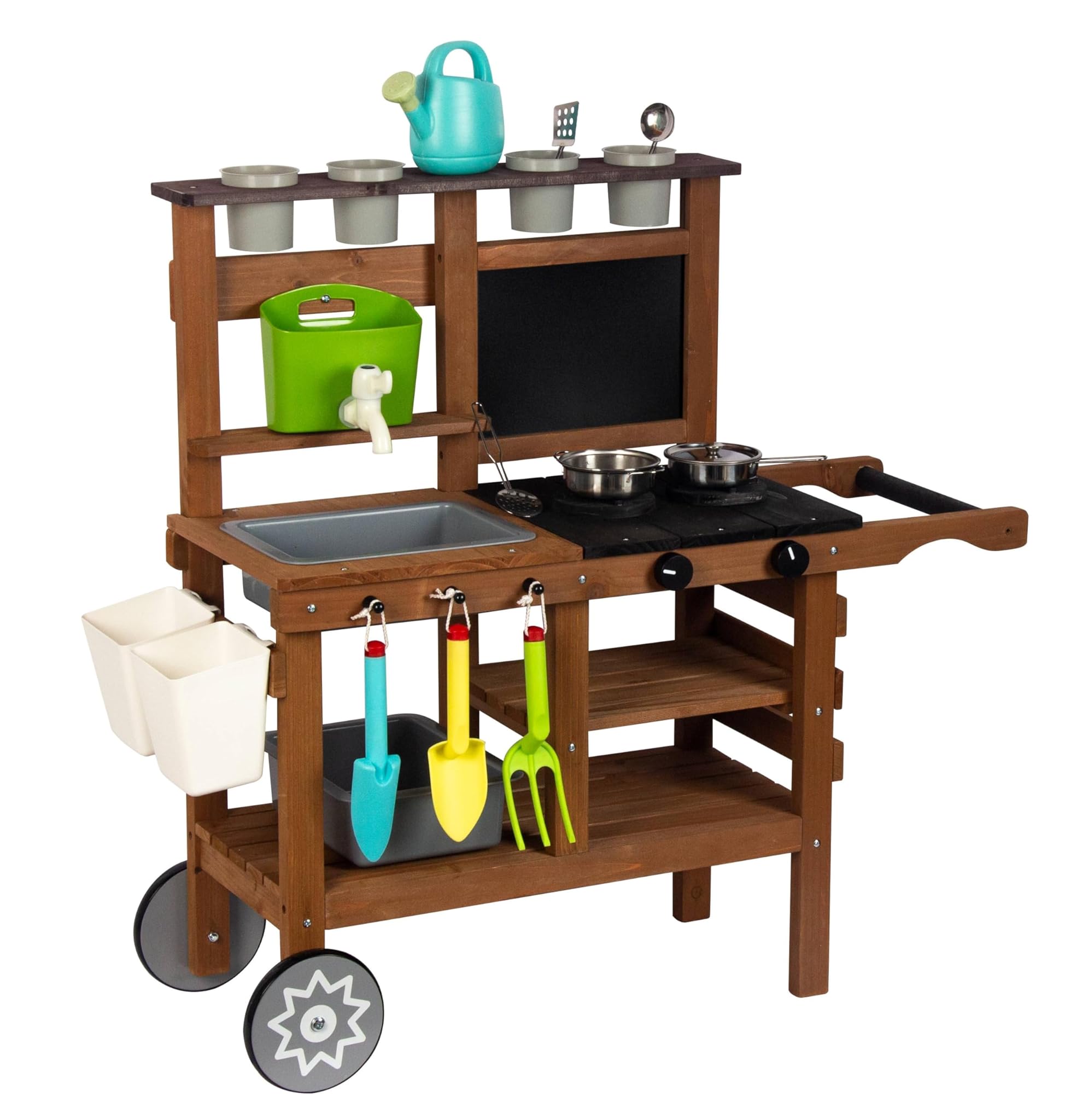 Cucina Giocattolo per Bambini da Esterno in Legno