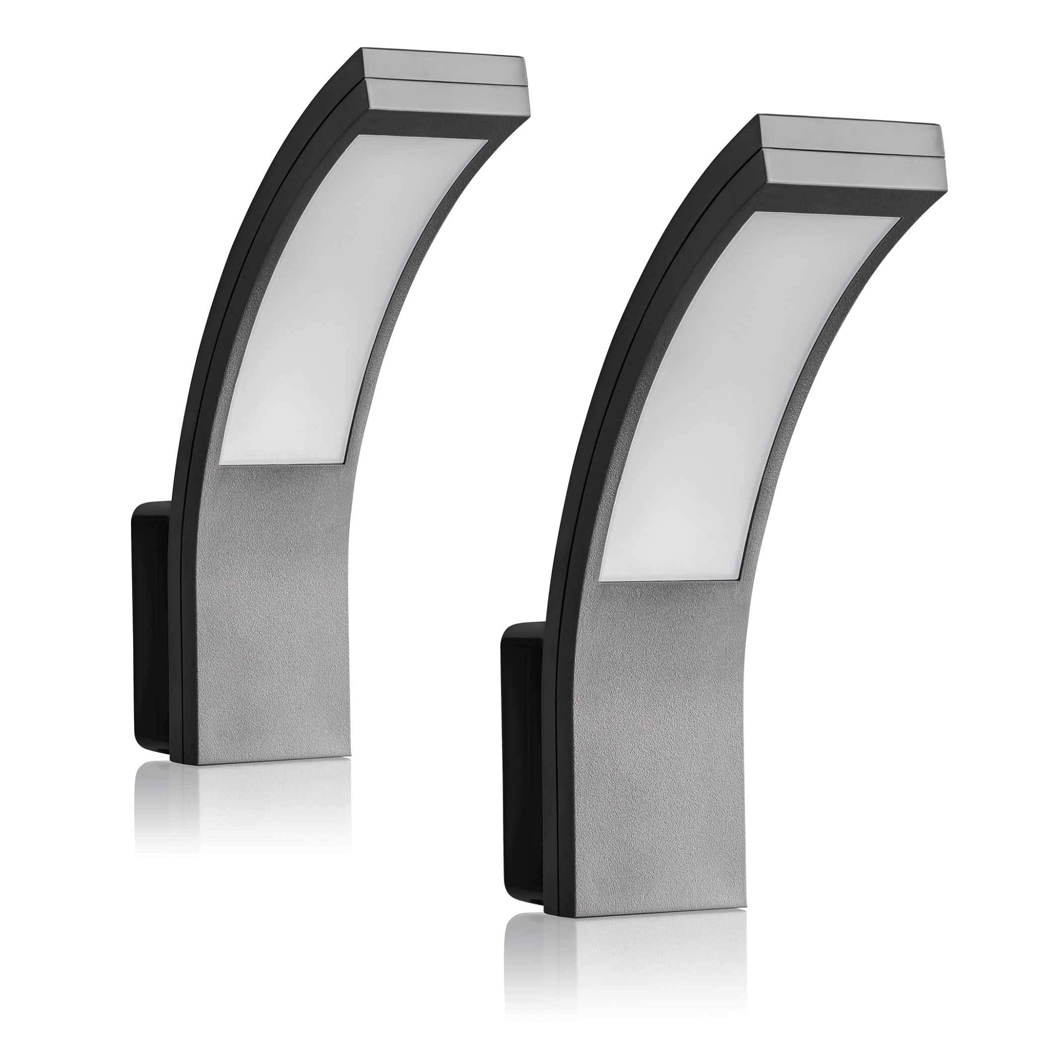 Sebson LED Applique da Esterno IP65 - 2 Pezzi Antracite