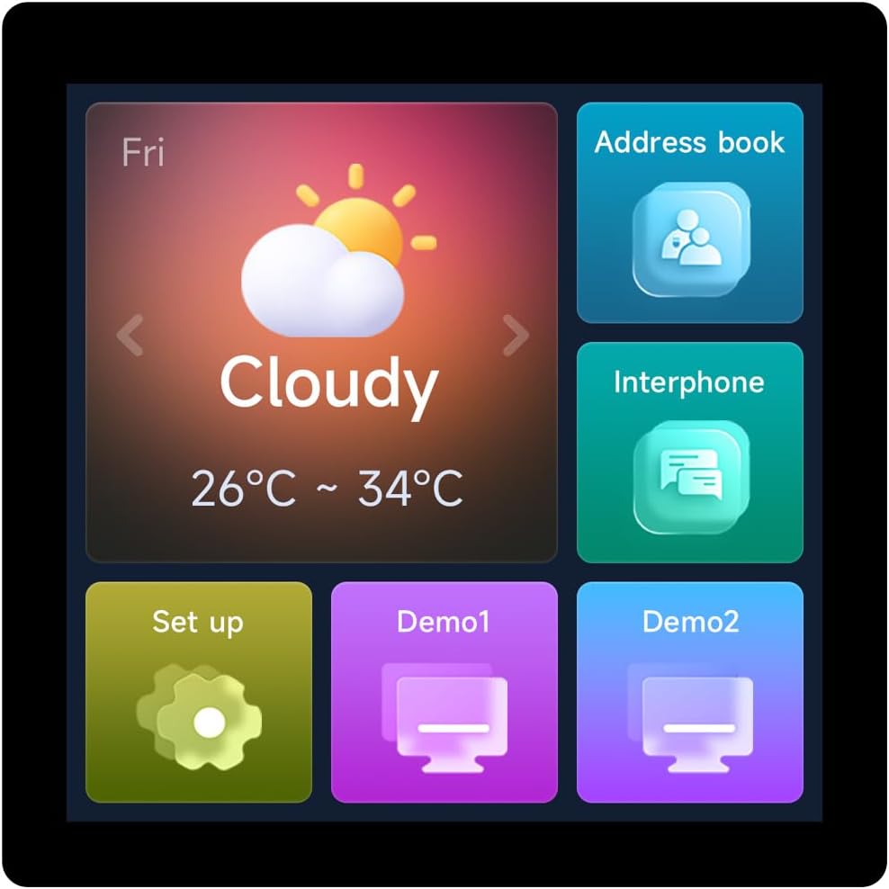 Waveshare ESP32-S3 4inch Touch Display Development Board - immagine 1