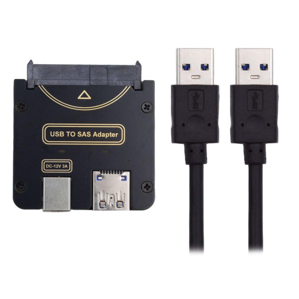 Xiwai Scheda Adattatore Raid SFF-8482 SAS 29 pin a USB 3.0