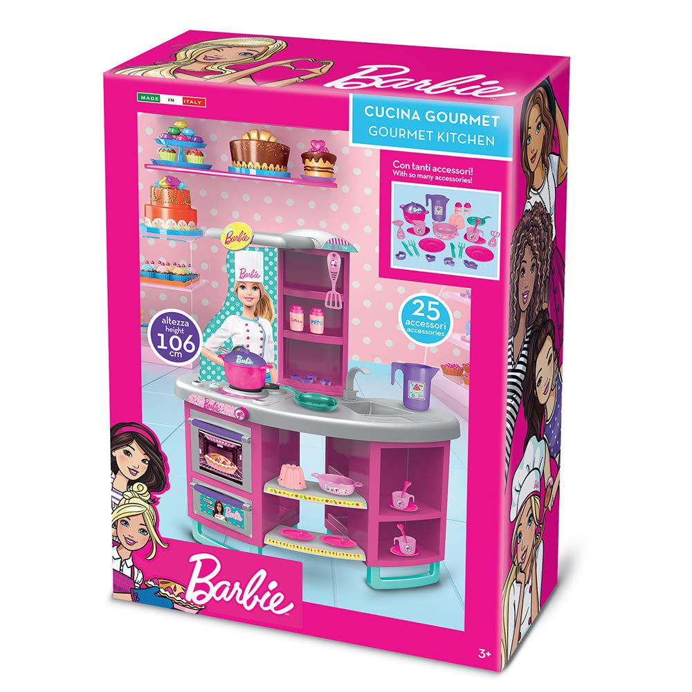Grandi Giochi GG00525, Nuova Cucina di Barbie 106cm