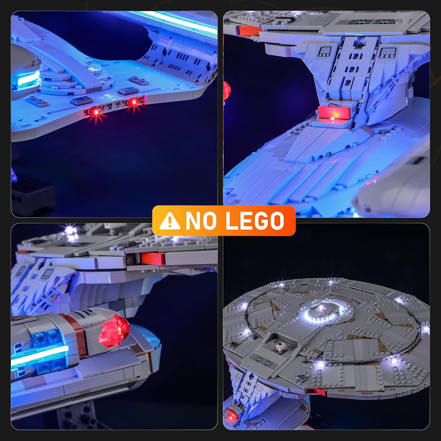 Lightailing Set Luci Led per Lego-10356 Star Trek - immagine 4