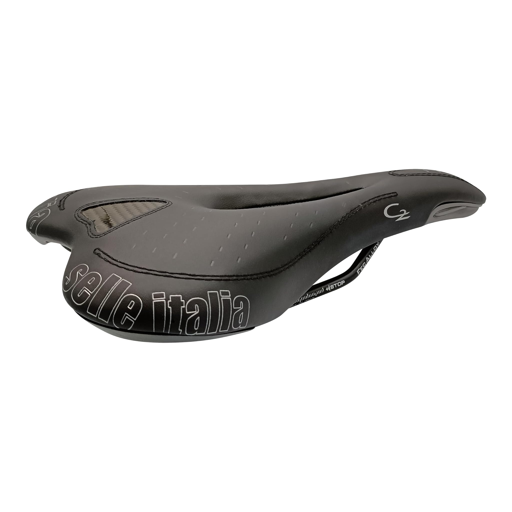 Selle Italia C2 Gel Flow Racing - Sella Bici S2, Nero