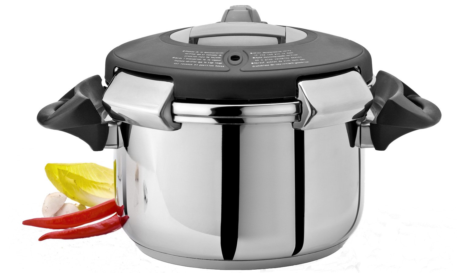 Artame 38308 Ovni - Pentola a Pressione in Acciaio Inox 18/10, 8 l