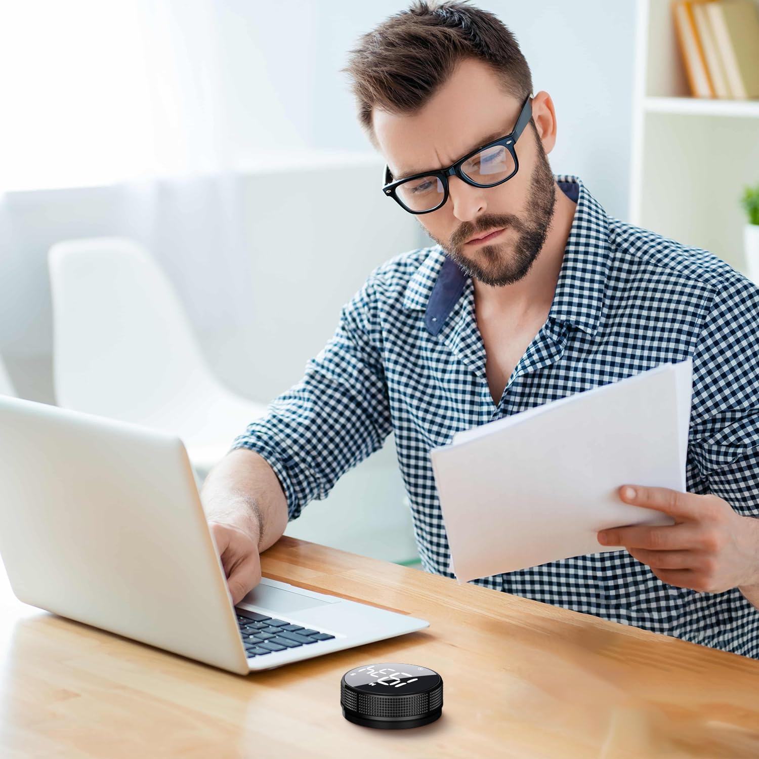 BlueSnail Cucina Timer con LED Digital Display, Nero - immagine 5