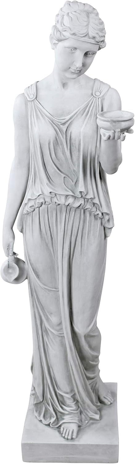 Design Toscano Ebe - Statua Greca da Giardino 81 cm - immagine 2