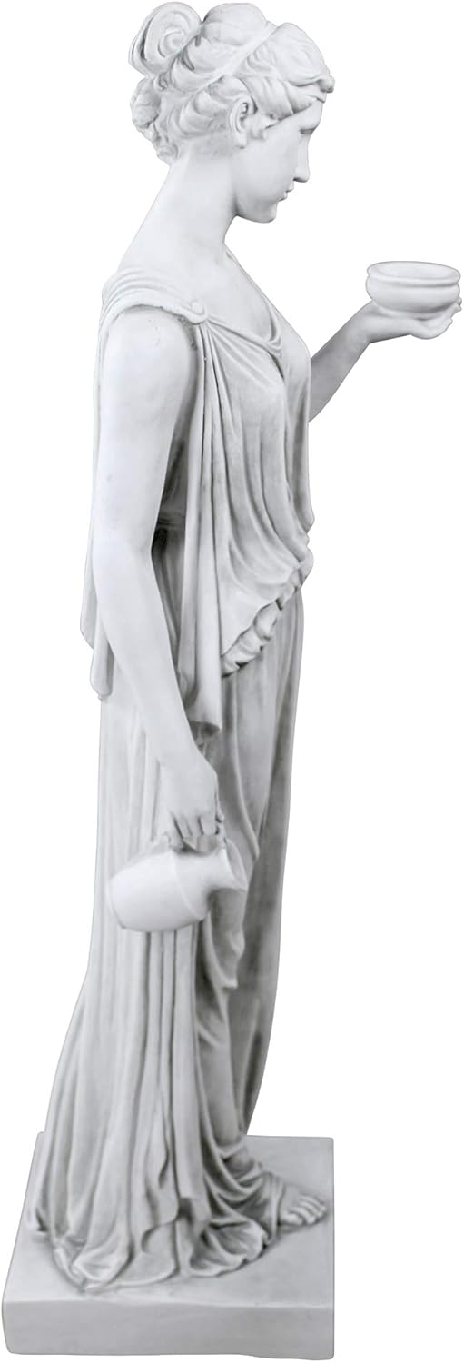 Design Toscano Ebe - Statua Greca da Giardino 81 cm - immagine 5