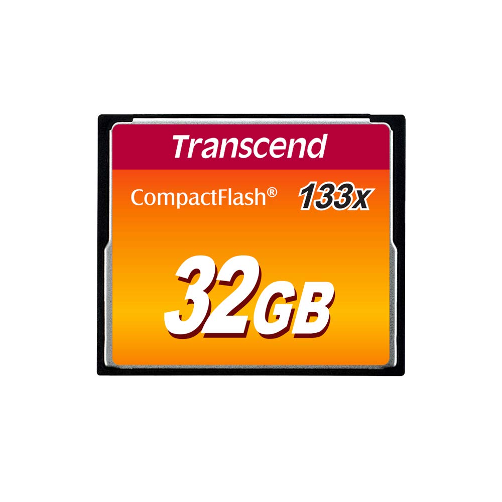 Transcend Compact Flash 133x TS32GCF133 Scheda di Memoria, 32 GB