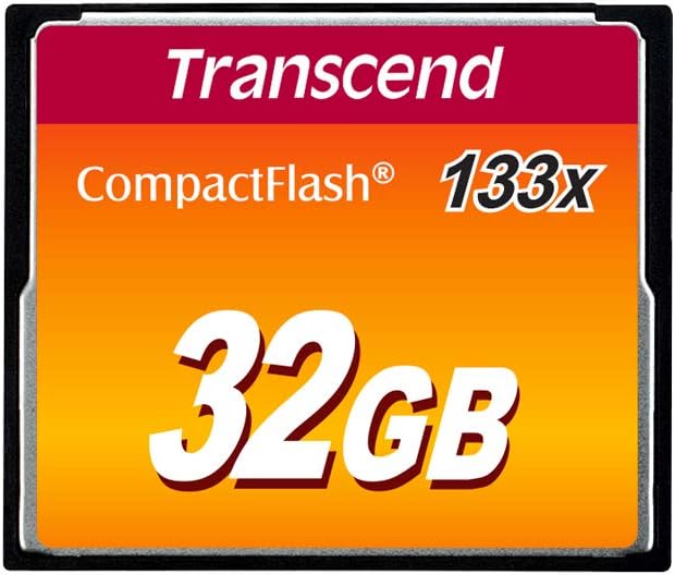 Transcend Compact Flash 133x TS32GCF133 Scheda di Memoria, 32 GB - immagine 1