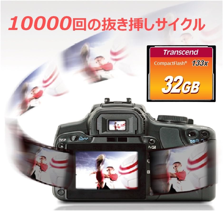 Transcend Compact Flash 133x TS32GCF133 Scheda di Memoria, 32 GB - immagine 5