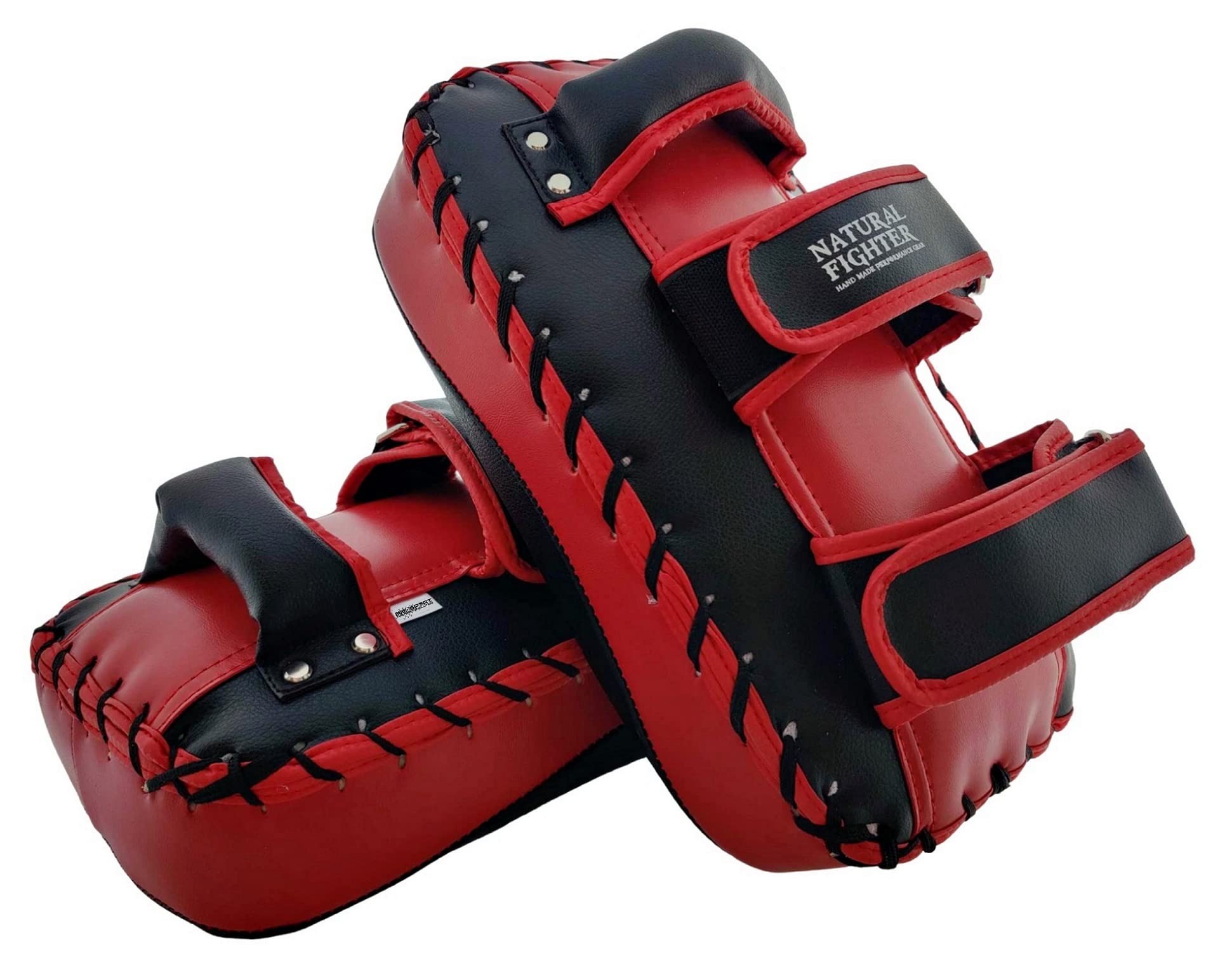 Scudo Thai Pad Curvo Pesante in Pelle di Microfibra