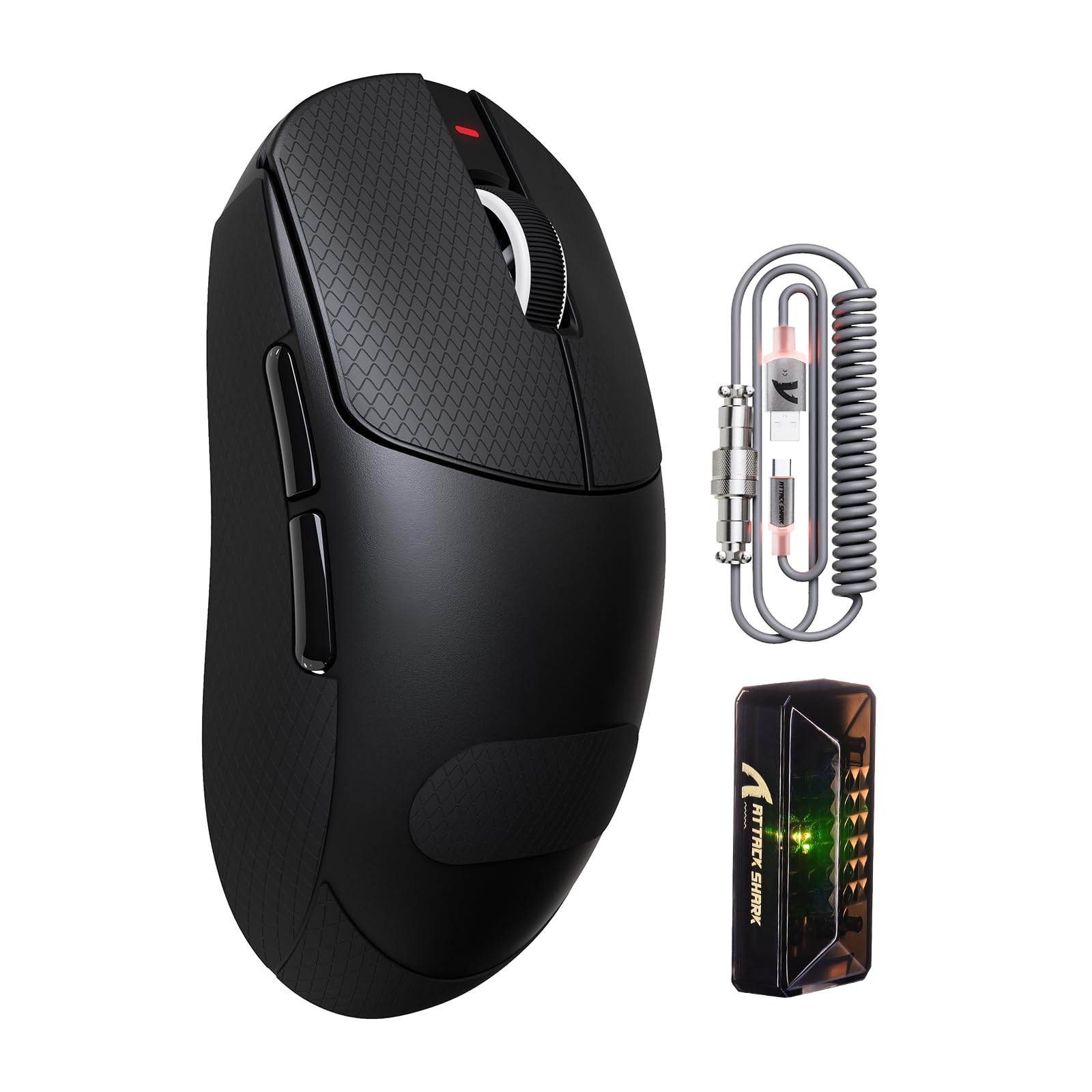 ATTACK SHARK X8PRO - Mouse Gaming Wireless Ultraleggero 55g