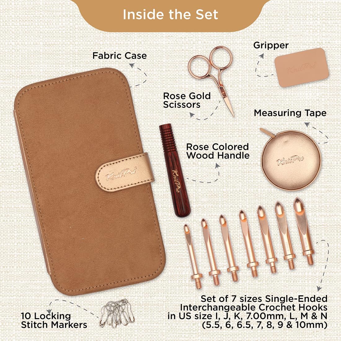 Knitpro Oasis - Set di Uncinetti Intercambiabili - immagine 3