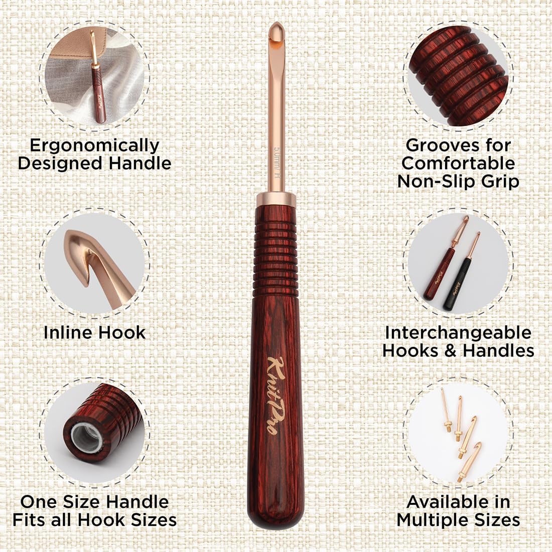 Knitpro Oasis - Set di Uncinetti Intercambiabili - immagine 5