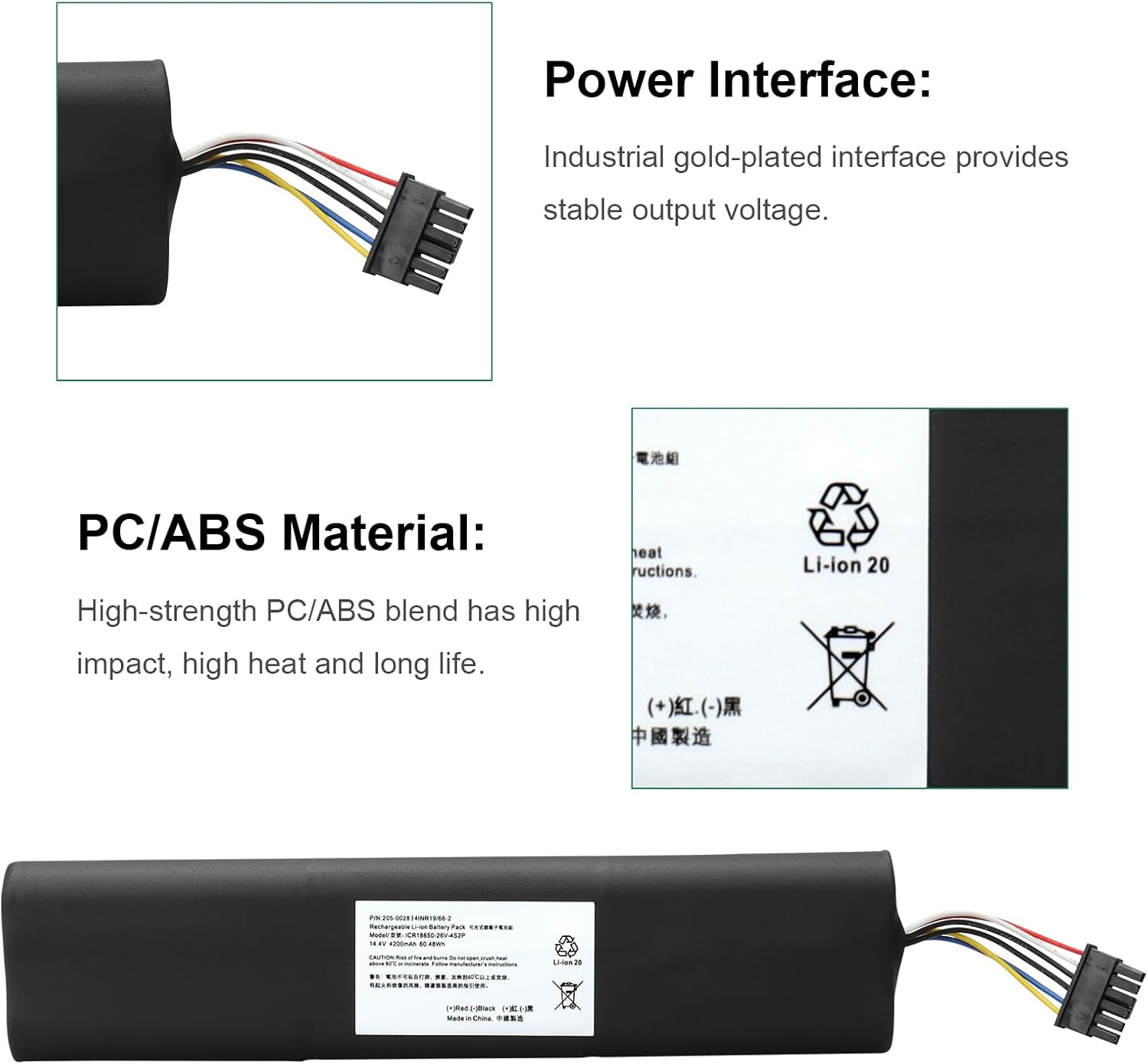 Glaxcidy Batteria per Neato Botvac D3-D7 Robot Aspirapolvere - immagine 2