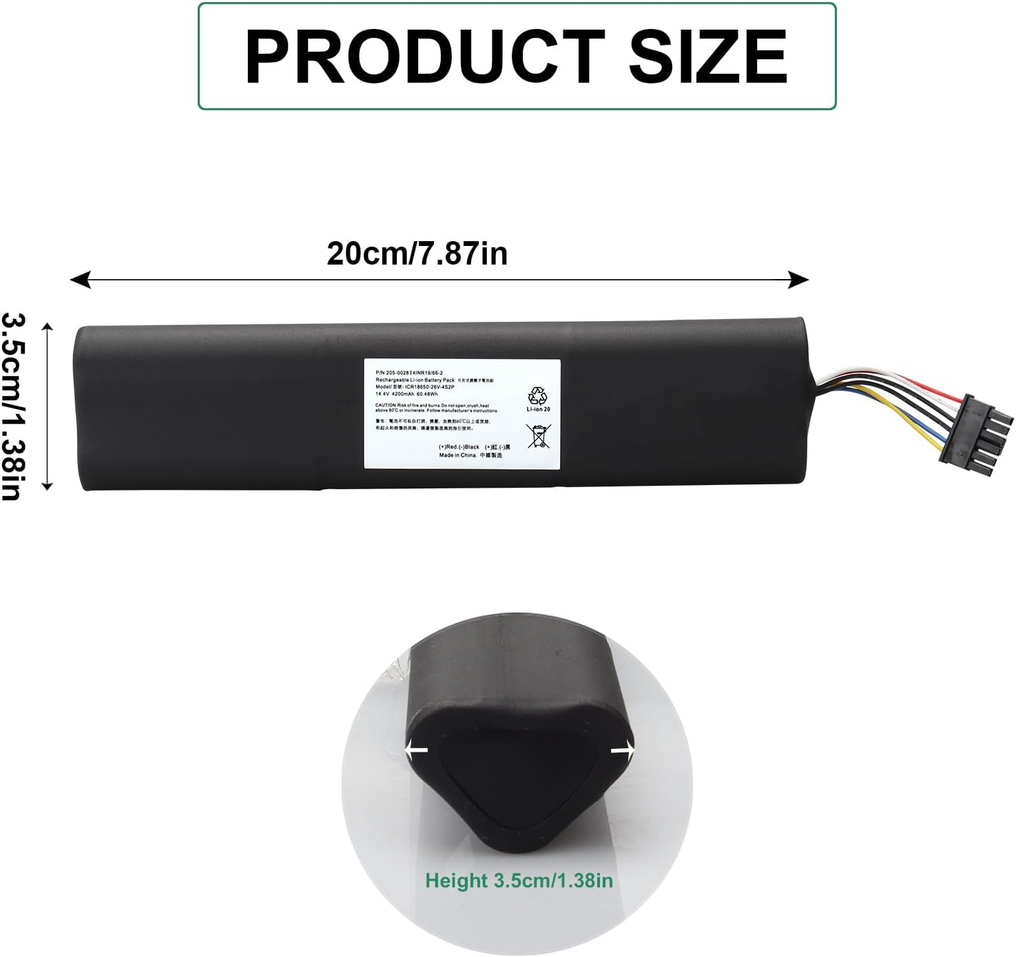 Glaxcidy Batteria per Neato Botvac D3-D7 Robot Aspirapolvere - immagine 6