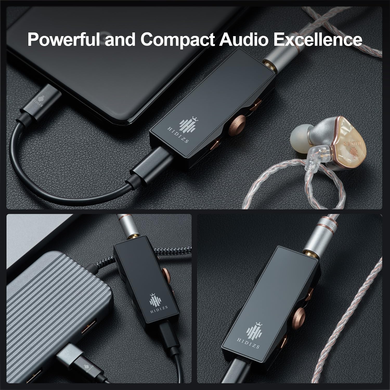 HIDIZS S8 Pro Robin - Amplificatore Cuffie HiFi, Argento - immagine 5