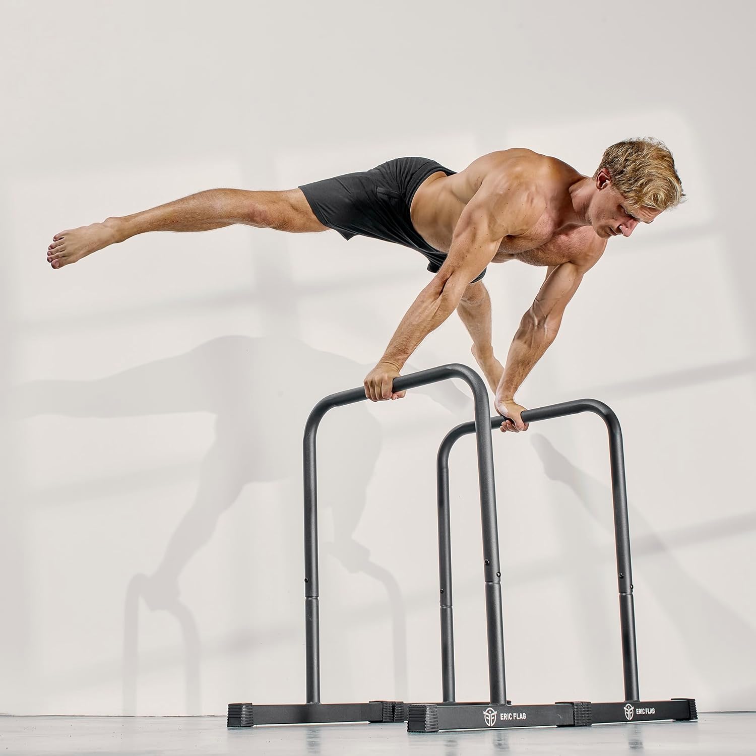 Eric Flag Dip Parallele - Barre Alte 90 cm - immagine 4