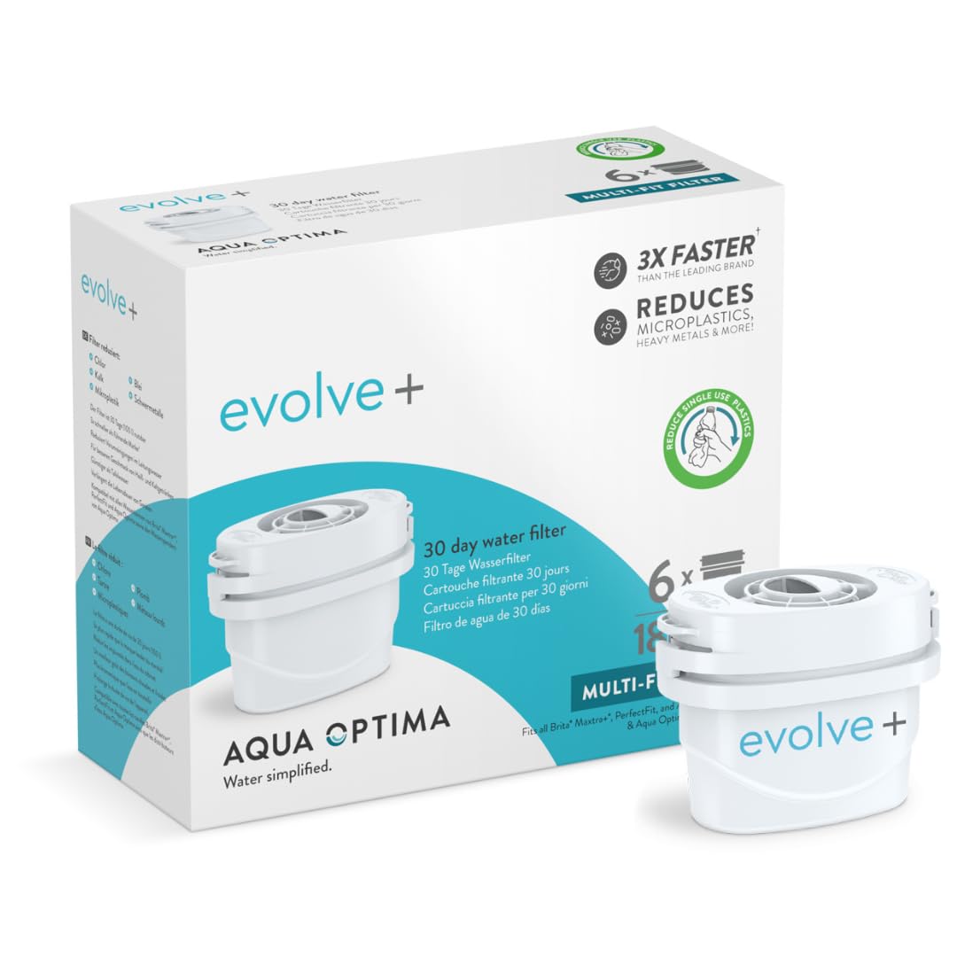 Aqua Optima Cartuccia Filtro Acqua Evolve+ 6 Pezzi