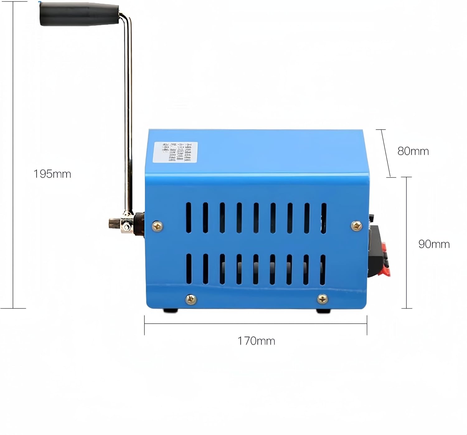 Generatore Manuale Portatile a Manovella USB - immagine 3