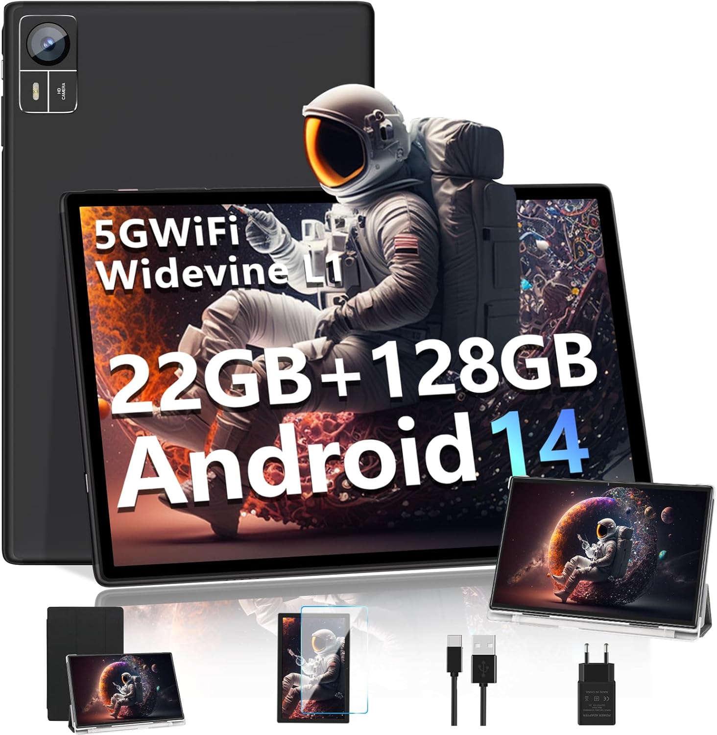 Suaat Tablet 10 Pollici Android 14 (2025) - immagine 1