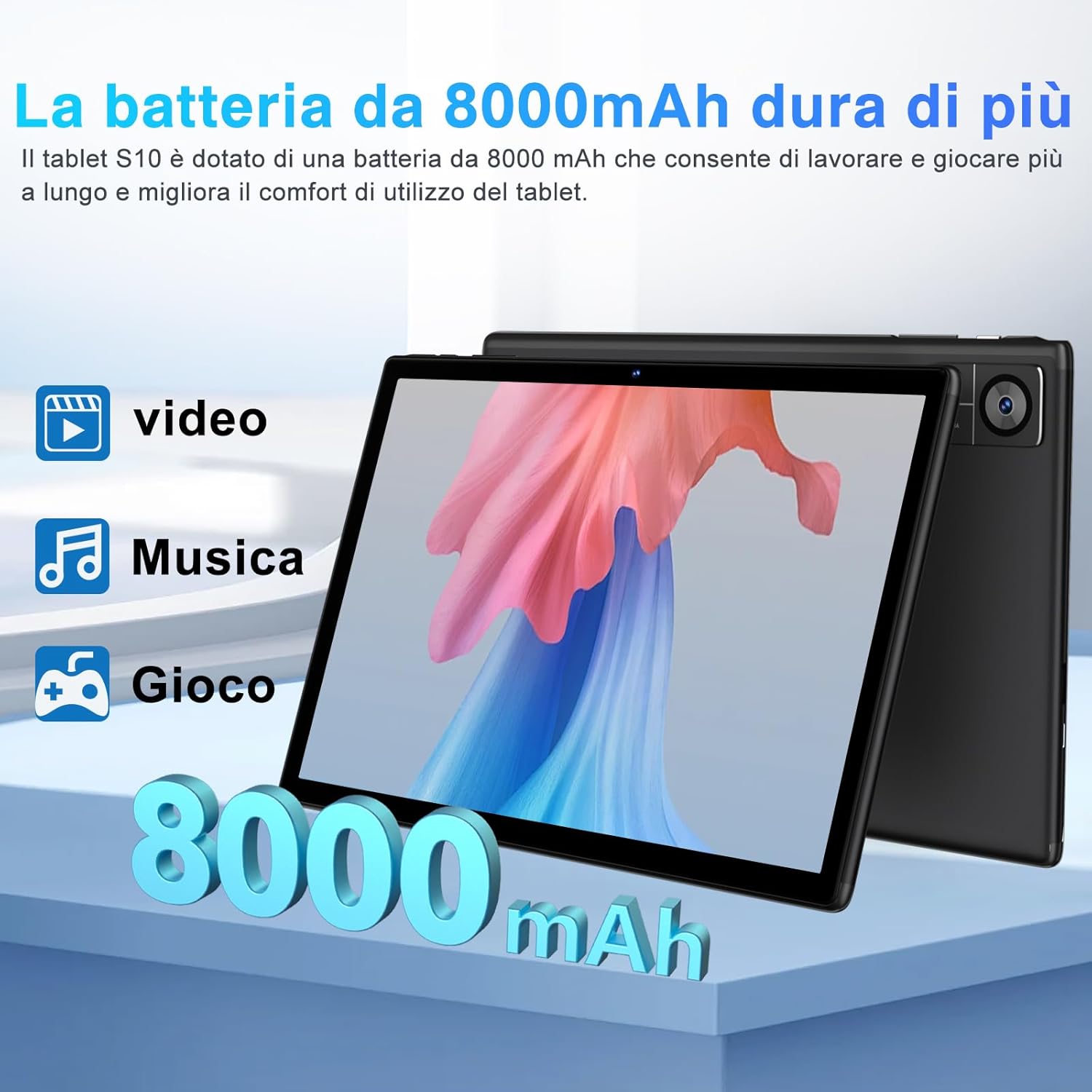 Suaat Tablet 10 Pollici Android 14 (2025) - immagine 5