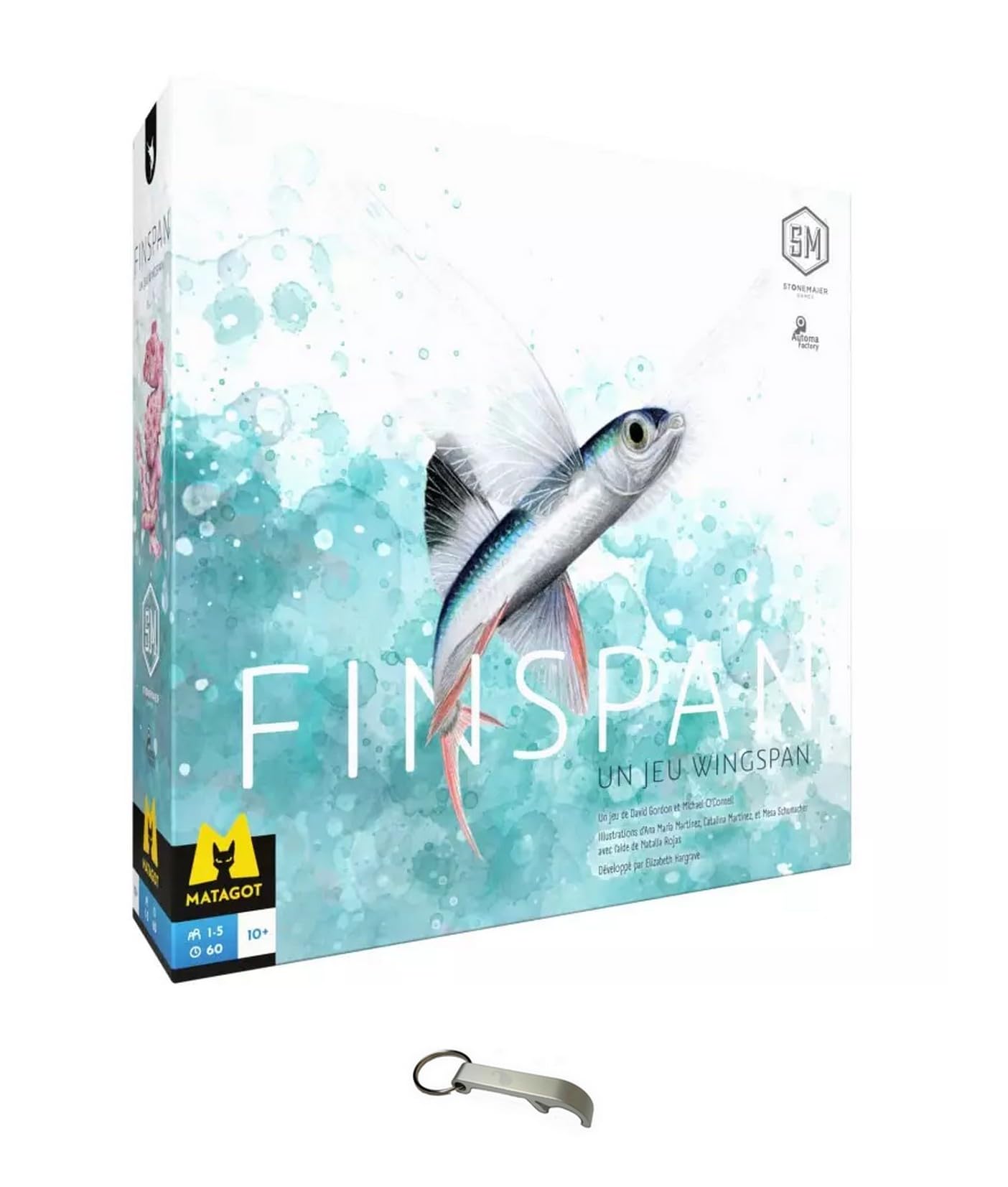 Set Finspan versione francese + 1 Decap Blumie (Finspan)