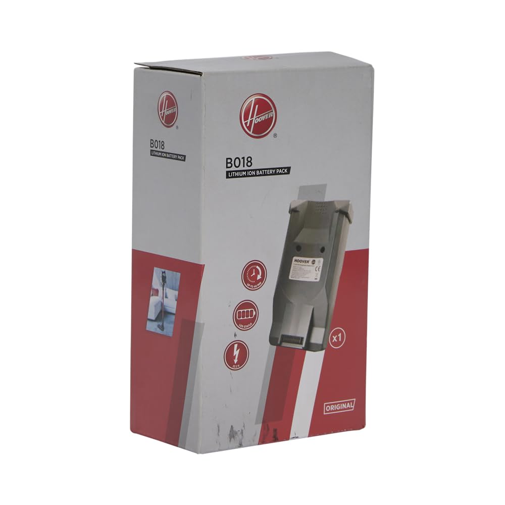 Hoover B018 Batteria a Litio 22.2V per H-Free 300, Nero