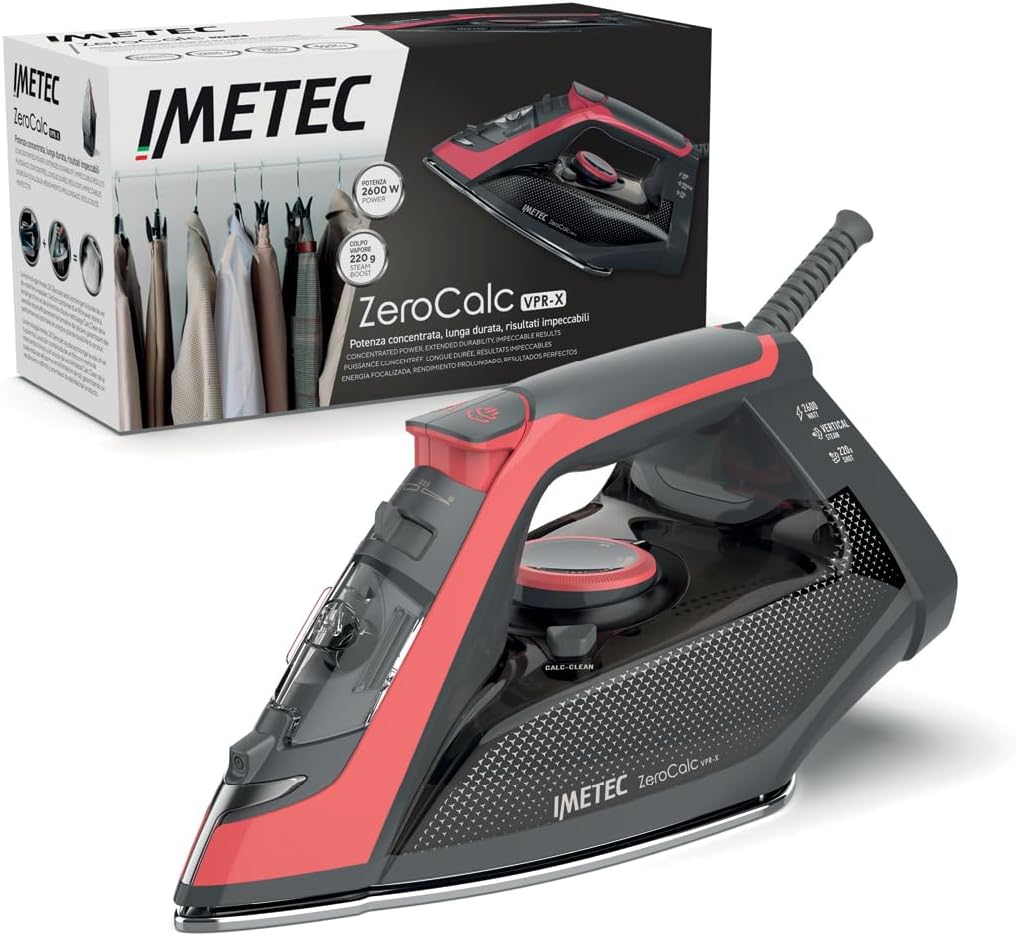Imetec Zerocalc VPR-X - Ferro da Stiro a Vapore 2600W - immagine 1