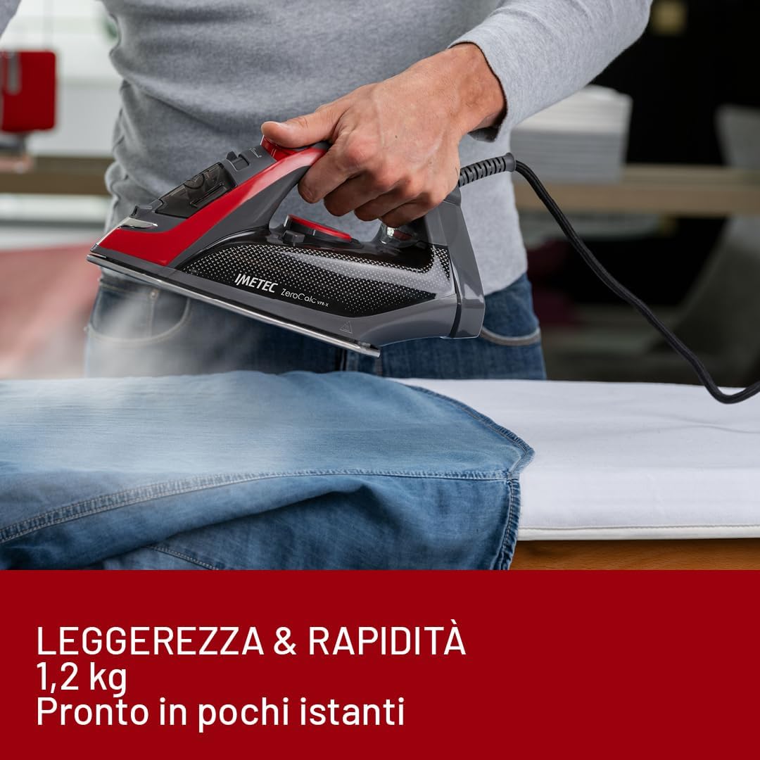 Imetec Zerocalc VPR-X - Ferro da Stiro a Vapore 2600W - immagine 5