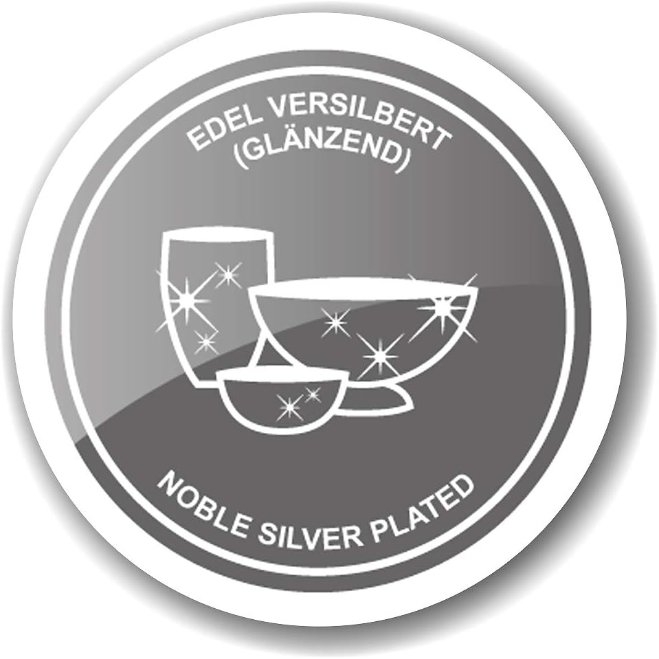 Edzard Set 4 Tazze da Bere Mido Placcate Argento - immagine 6