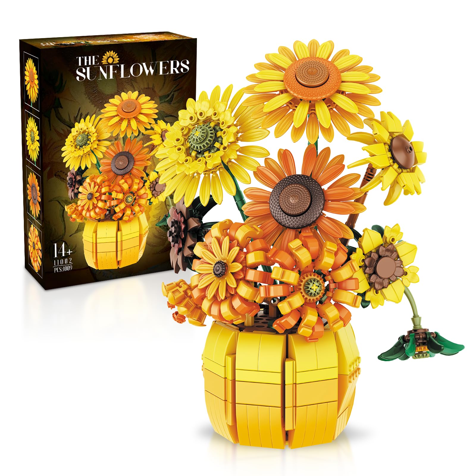 Set Costruzione Fiori di Girasole - Collezione Botanica