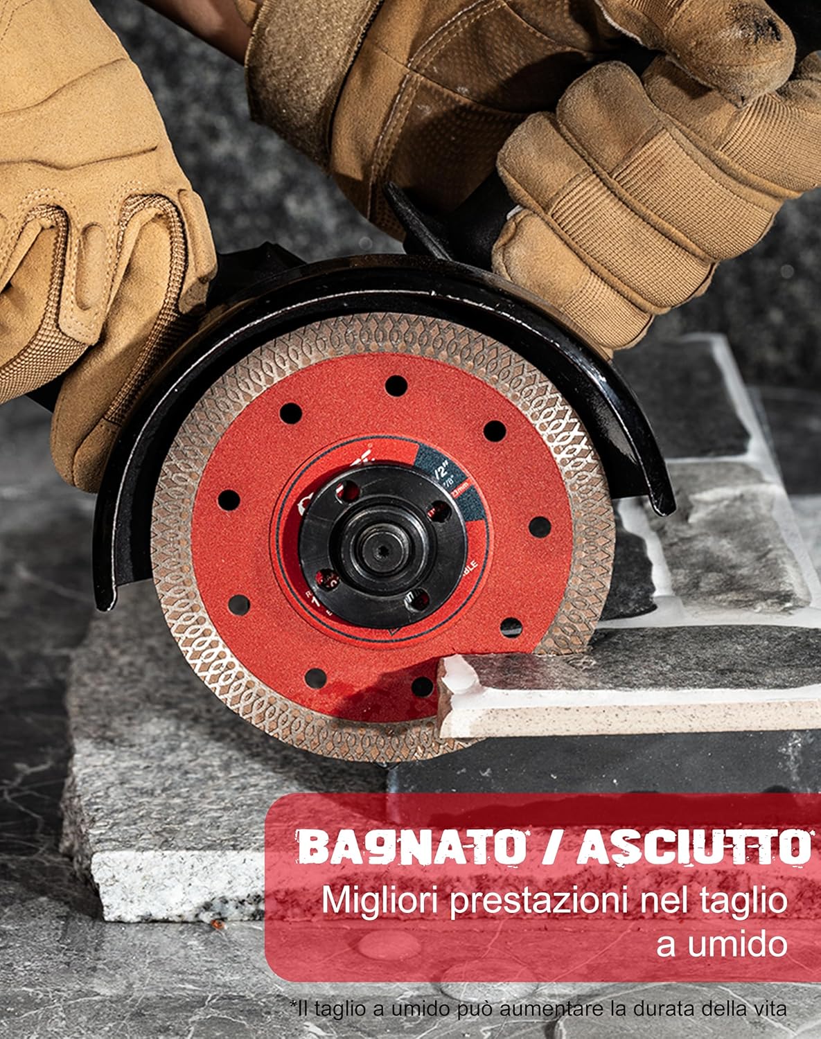 Ezarc Disco Diamantato 115 mm Extra Sottile (2 Pezzi) - immagine 5