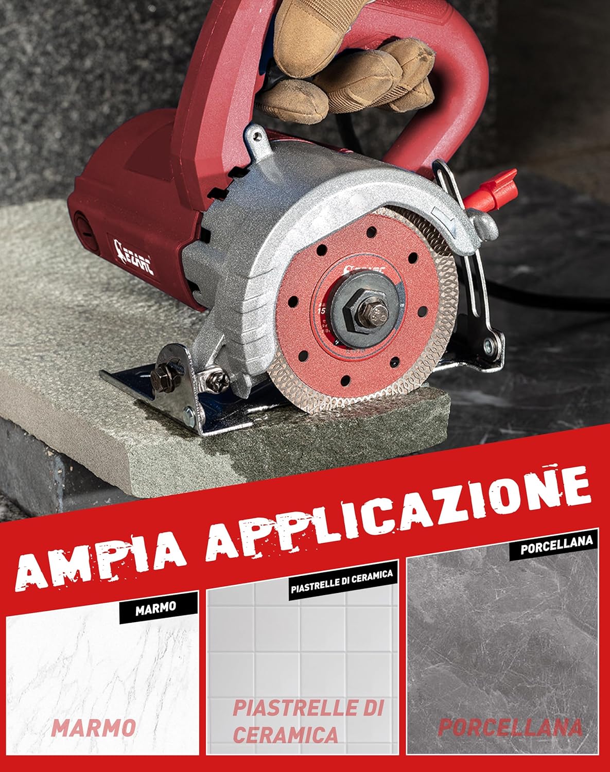 Ezarc Disco Diamantato 115 mm Extra Sottile (2 Pezzi) - immagine 6