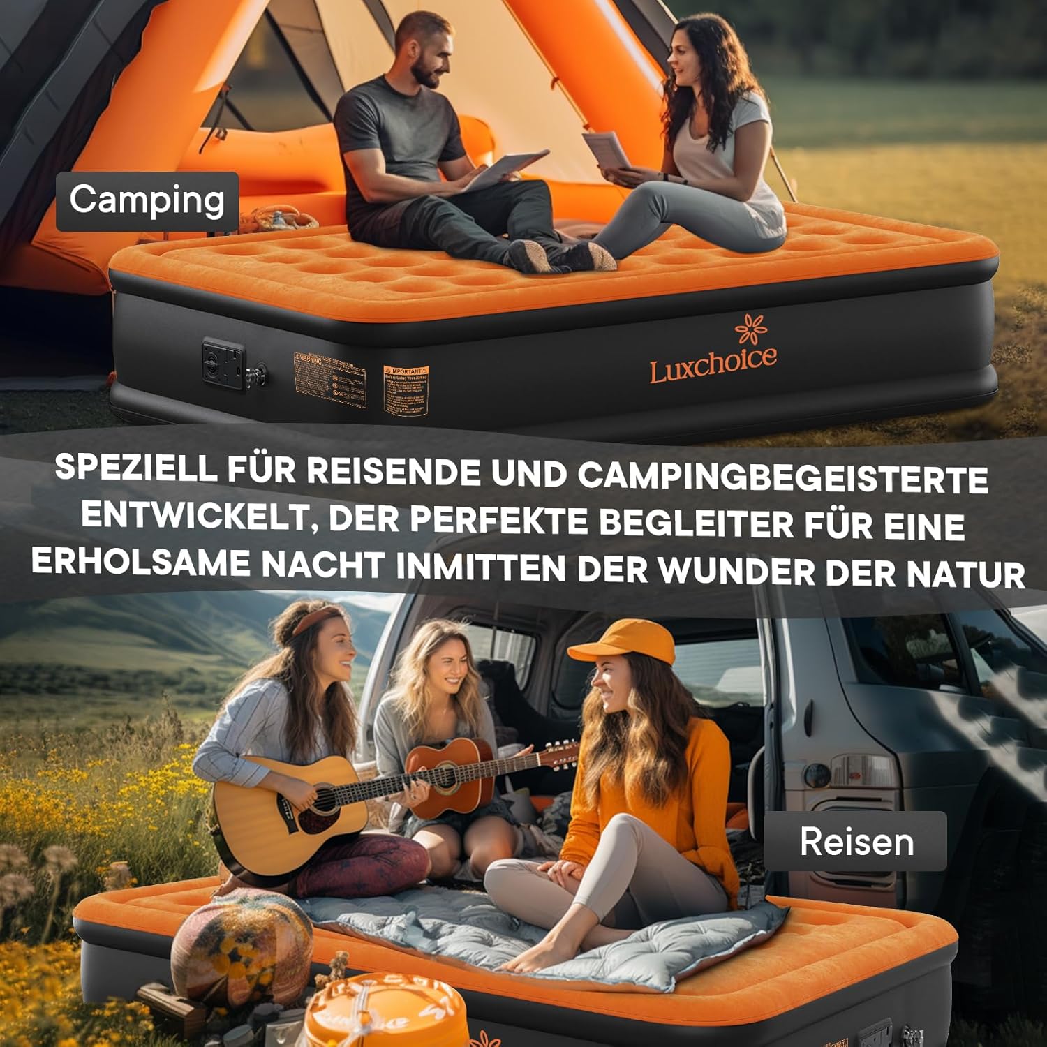 Materasso Gonfiabile Matrimoniale Autogonfiabile - immagine 7