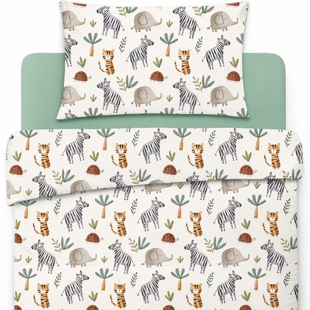 Set Lenzuola per Bambini 3 Pezzi Savana