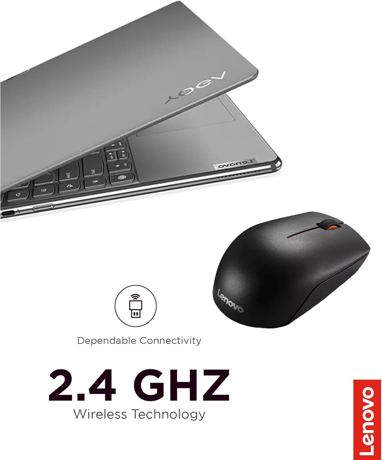 Lenovo WL300 GX30 K79401 - Mouse PC/MAC - immagine 2
