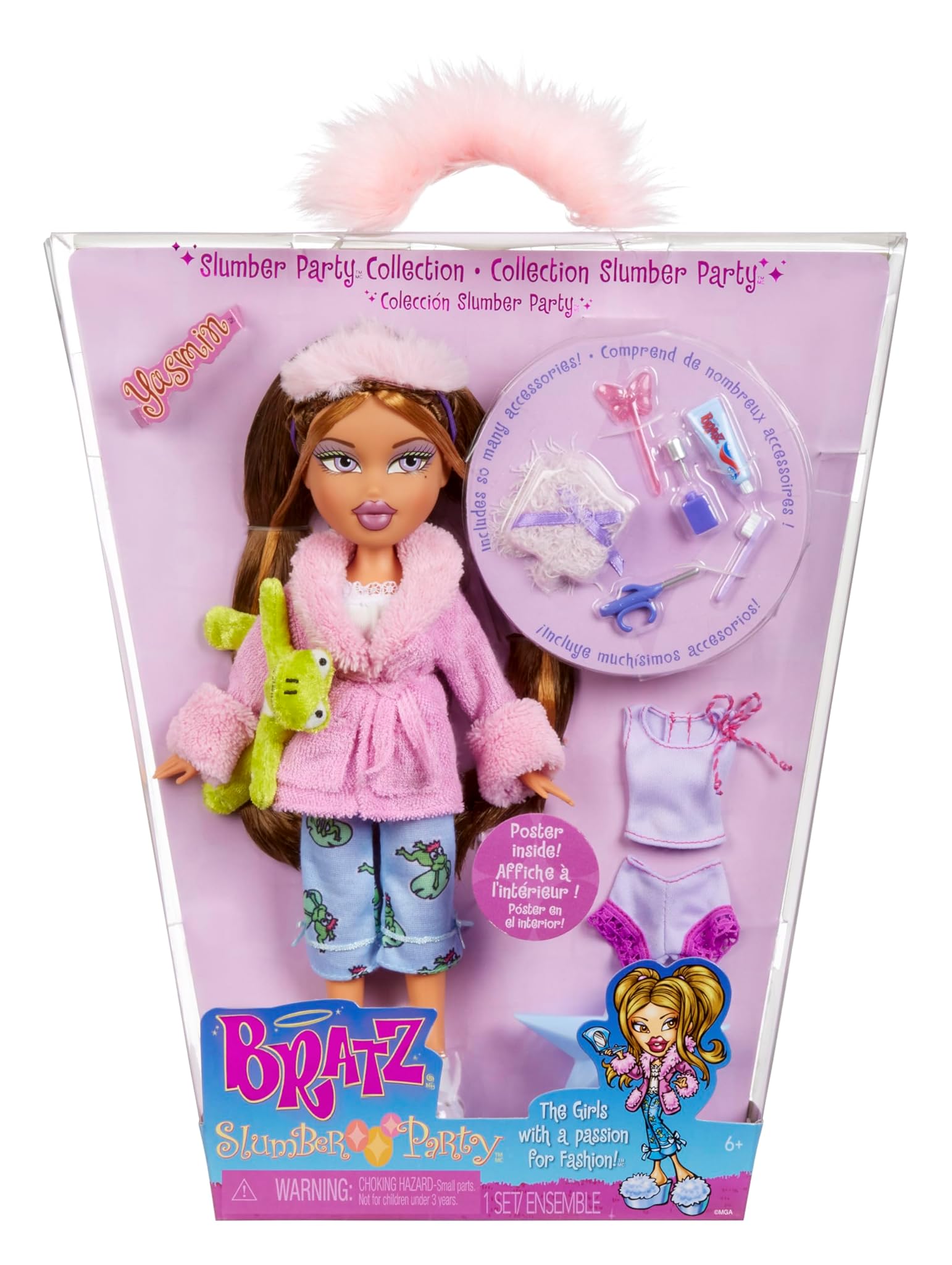 Bratz Slumber Party - Bambola Moda Yasmin