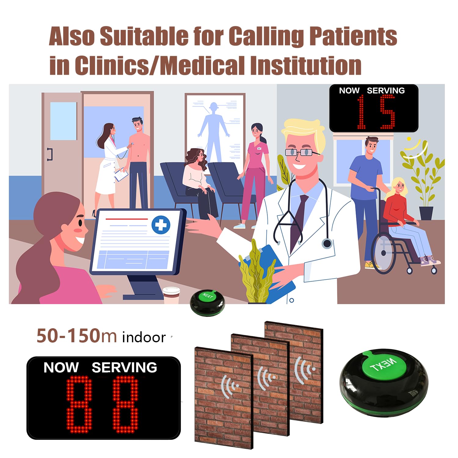 Elimina Code Digitale a 2 Cifre con Display LED - immagine 2