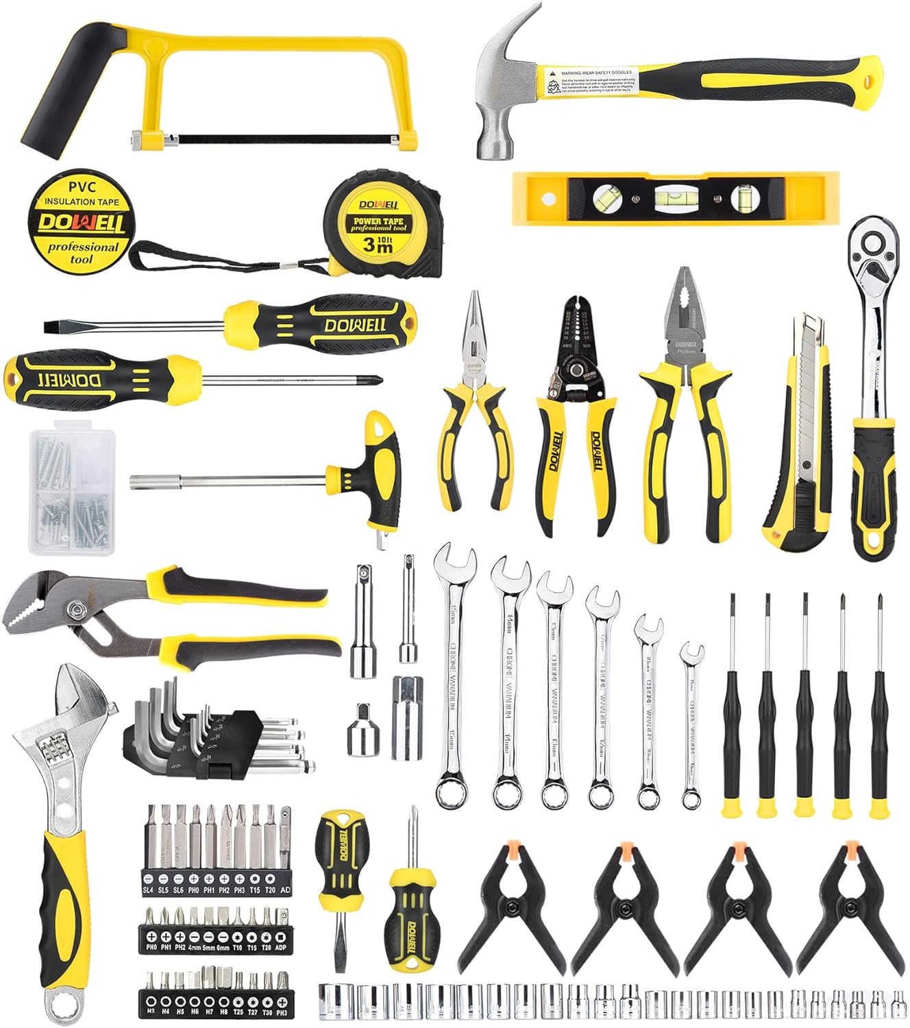 Dowell Set di Attrezzi Meccanici 168 Pezzi - immagine 3