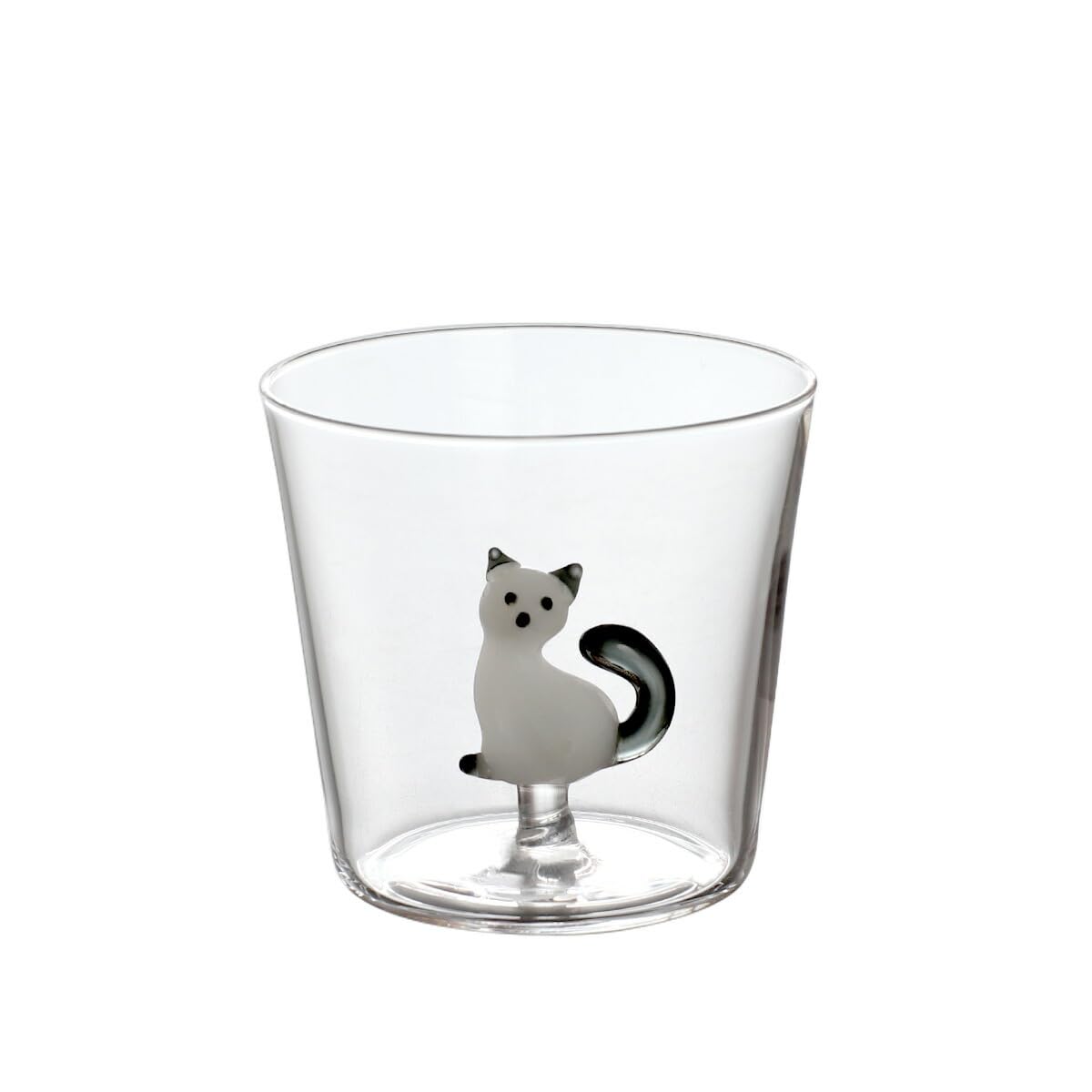 Ichendorf Milano Tumbler Gatto Bianco con Coda Grigia 35 cl