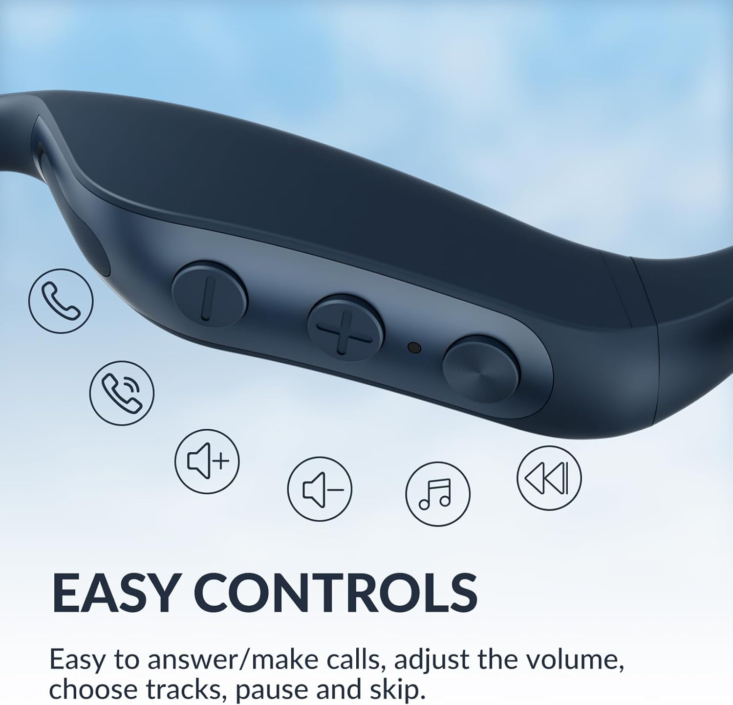 Tonemac Q5 Cuffie Bluetooth 5.3 Conduzione Aerea IPX7 - immagine 4