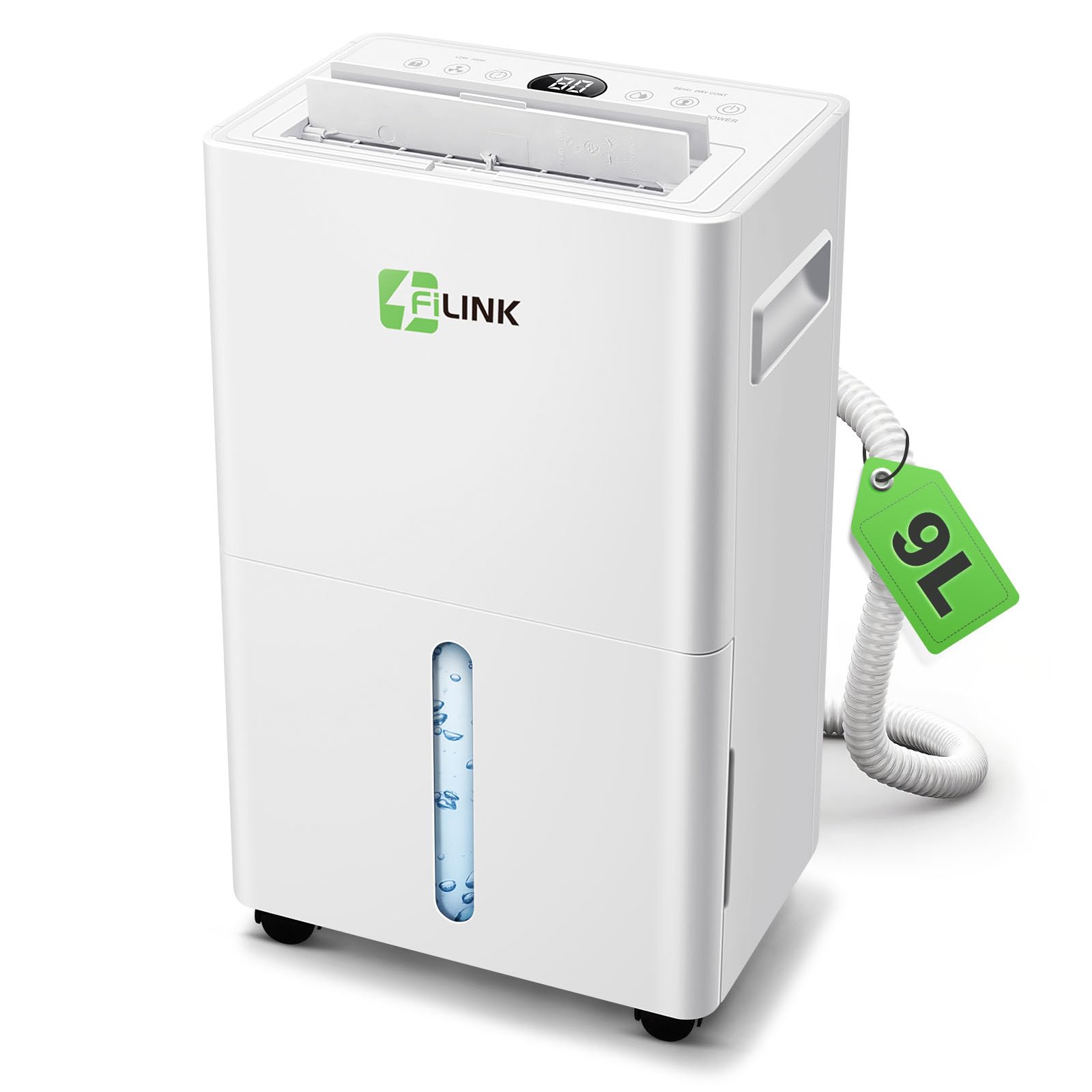 Deumidificatore 9L/Giorno per Casa fino a 60m³