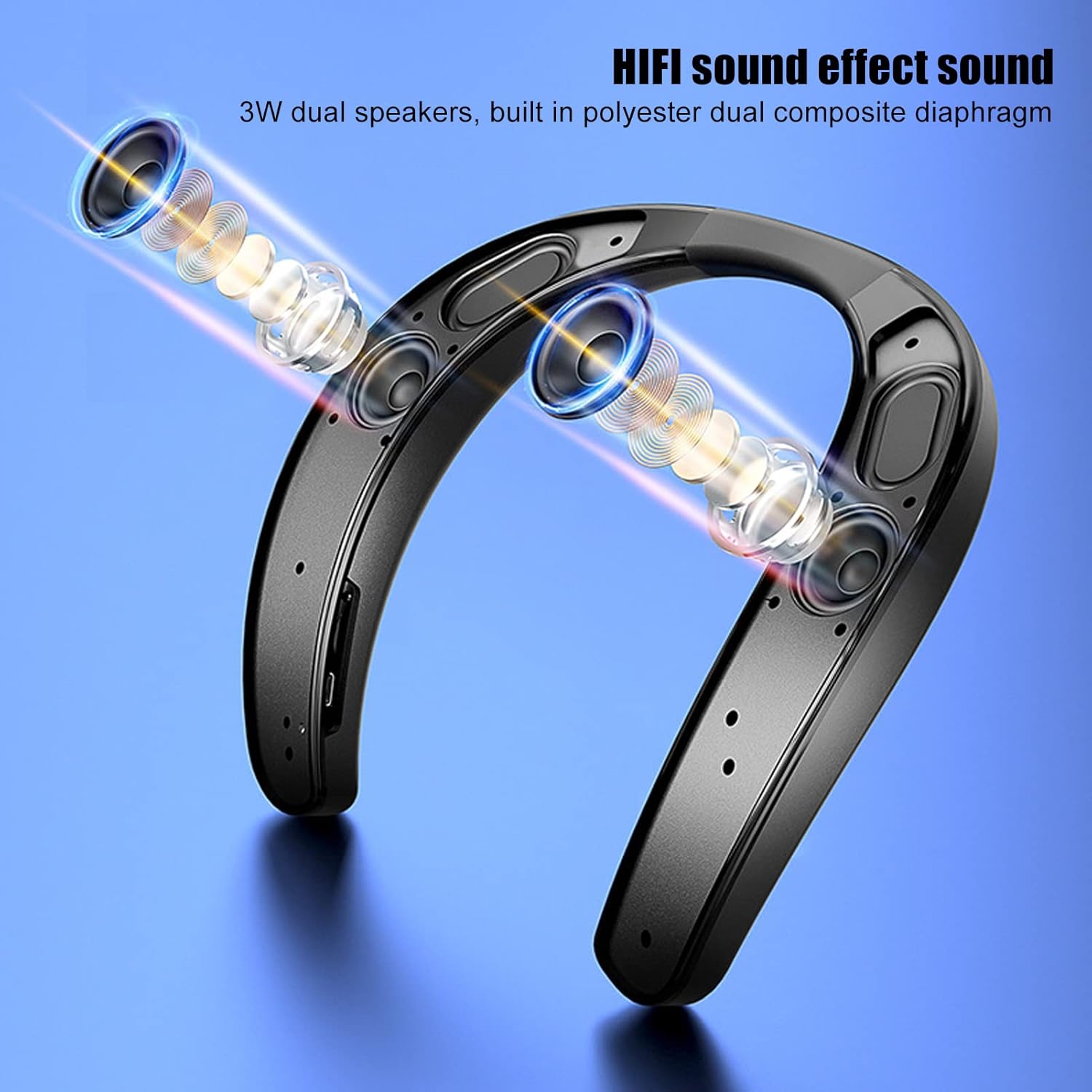 Altoparlante Bluetooth con Archetto da Collo Wireless - immagine 5