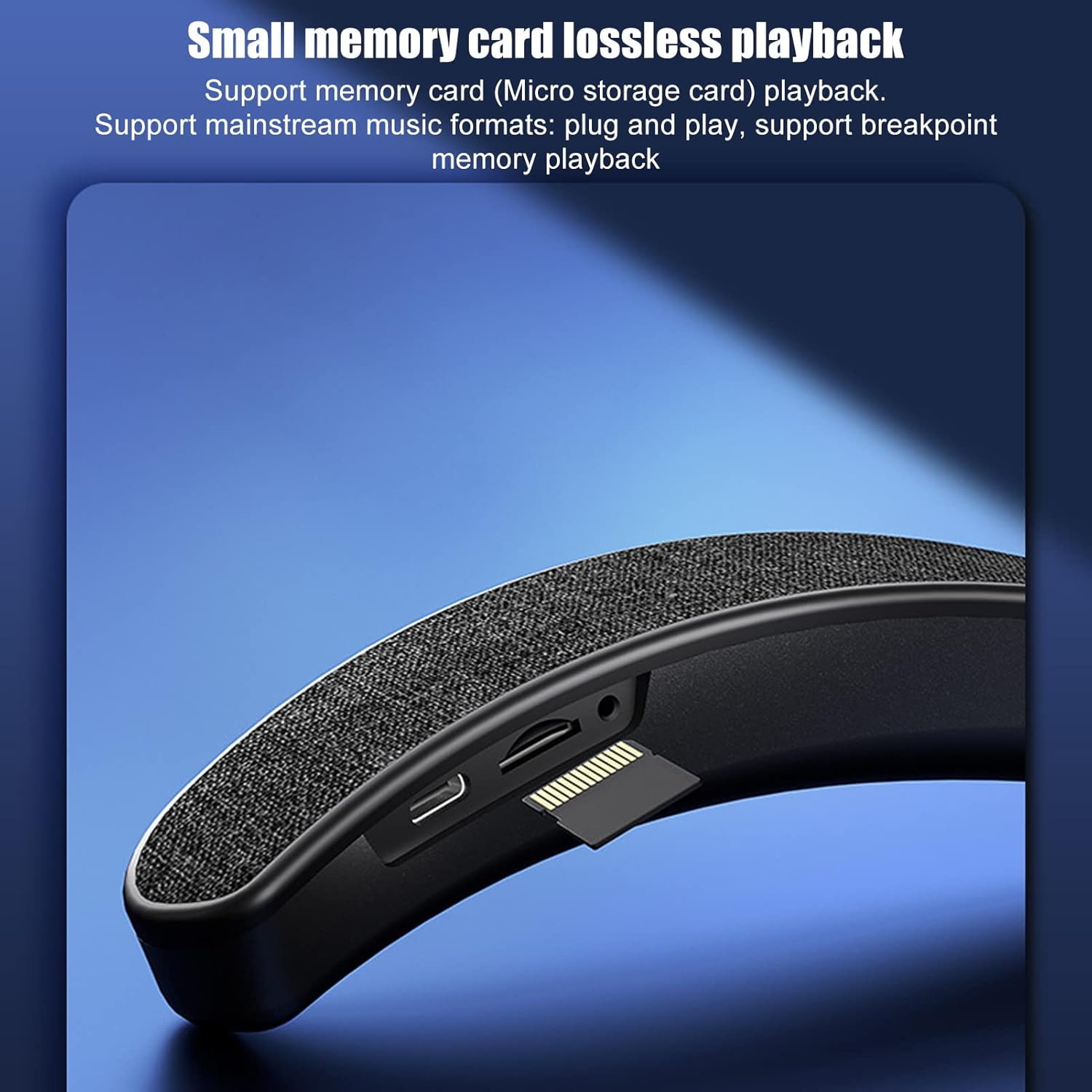 Altoparlante Bluetooth con Archetto da Collo Wireless - immagine 6