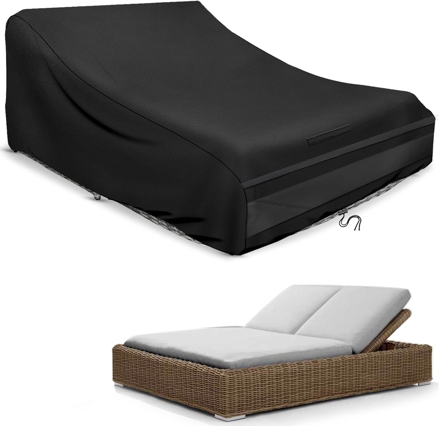 Schleuder Copri Lettino 2 Persone 210x160cm 420D - immagine 1